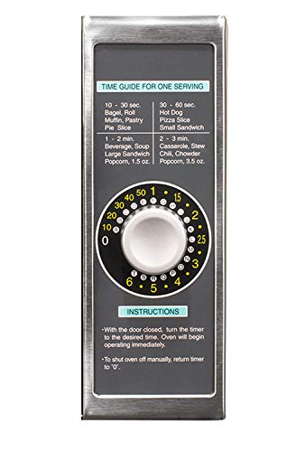 Sharp R-21LCFS Medium Duty Commercial Microwave (Dial Timer, 1000-Watts, 120-Volts) (Update of R-21LCF),Silver