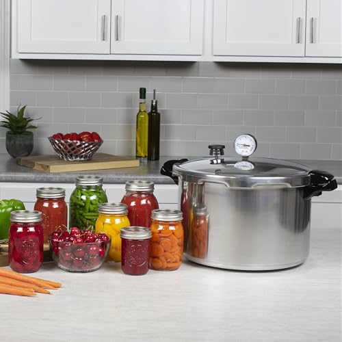 Presto 01755 16-Quart Aluminum canner Pressure Cooker, One Size, Silver