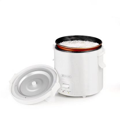 1.0L Mini Rice Cooker,WHITE TIGER Portable Travel Steamer Small,15 Minutes Fast Cooking, Removable Non-stick Pot, Keep Warm, Suitable For 1-2 People - For Cooking Soup, Rice, Stews & Oatmeal