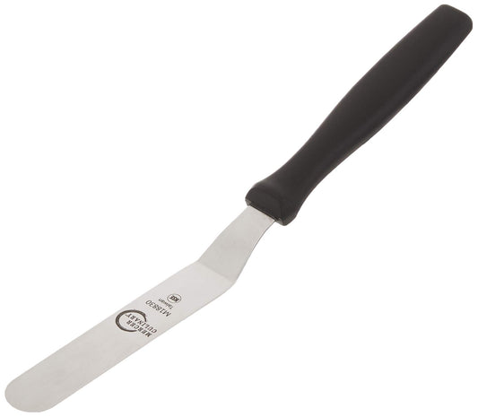 Mercer Culinary Offset Spatula, 4.5 Inch, Stainless Steel,Black