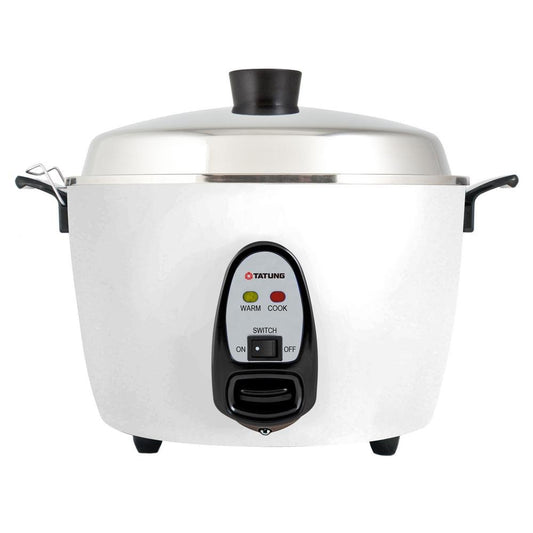 Tatung TAC-6G(SF) 6-Cup Multifunction Indirect Heat Rice Cooker Steamer and Warmer