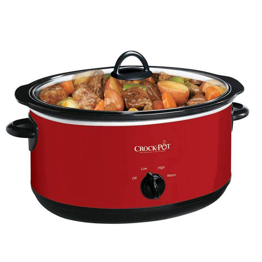 Crock-pot Express Crock Slow Cooker, 8 quart, Red