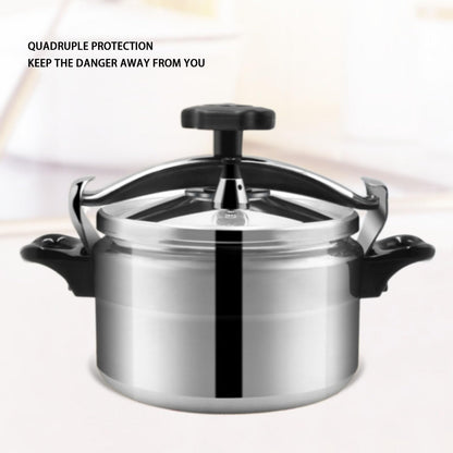 Pressure Cooker Aluminum Alloy Pressure Canner Cooker Explosion Proof Mini Cooking Pot for Gas Stove Housewarming Gift (3.2 Quart)