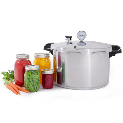 Presto 01755 16-Quart Aluminum canner Pressure Cooker, One Size, Silver