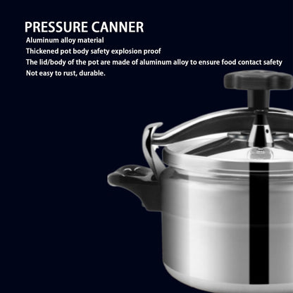 Aluminum Pressure Cooker, 3L/4L/5L Large Capacity Pressure Cooker for Gas Stove, Explosion Proof Pressure Canner with Easy Lock Lid, Fast Cooking Cookware (5L-22CM Bottom))