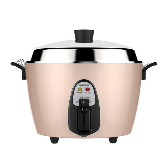 TATUNG 11-Cup Stainless Steel Multi-Functional Cooker - Vanilla Cream TAC-11TM(UL), 4L