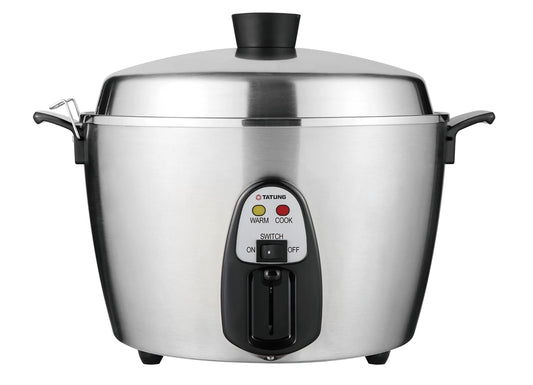 Tatung - TAC-11KN(UL) - 11 Cup Multi-Functional Stainless Steel Rice Cooker - Silver