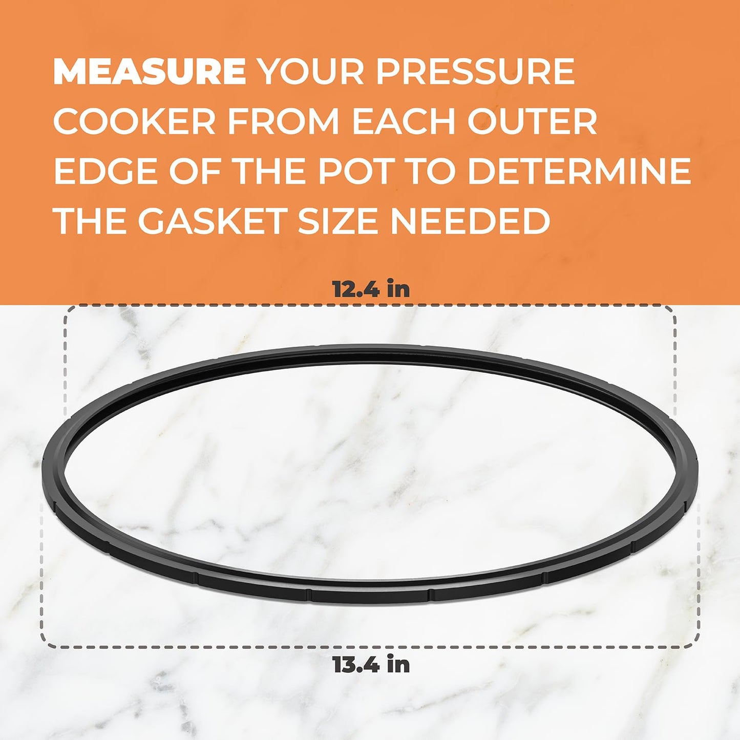 09985 Pressure Canner Sealing Ring Repalcement for Presto 01751 01781 01784 01745 01755 01782,Pressure Rubber Ring Fits for Presto 16 18 23 Qt Cooker,Pressure Cooker Parts & Accessories