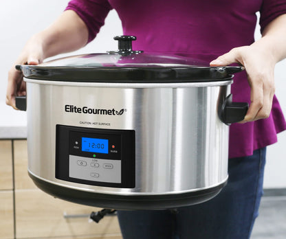 MST-900D Digital Programmable XL Jumbo Slow Cooker