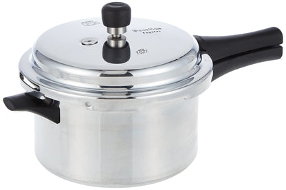 Prestige PRP4 Aluminum Pressure Cooker, 4 L, Silver