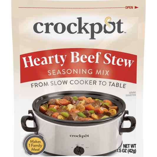 Crock-Pot Hearty Beef Stew Seasoning Mix, 1.5 Ounce