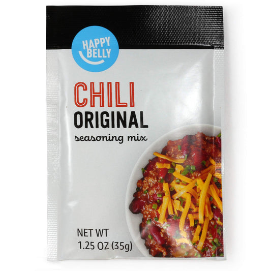 Amazon Brand - Happy Belly Chili Seasoning Mix, 1.25 ounce (Pack of 1)