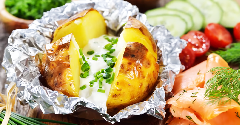 Do Baked Potatoes Cook Faster In Foil?