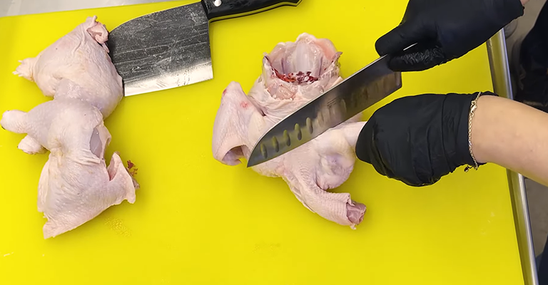 Knife To Cut Chicken