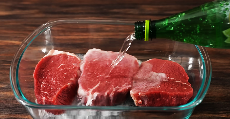 What Does Sparkling Water Do To Steak?